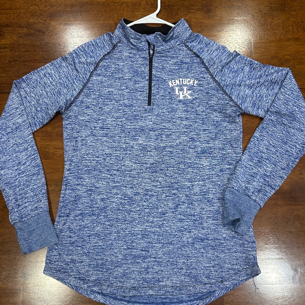 Colosseum Heathered Blue Kentucky Long Sleeve Top